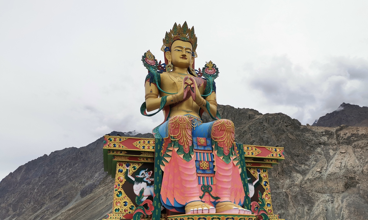 拉達克 Ladakh 迪斯吉克佛寺 Diskit Monastery